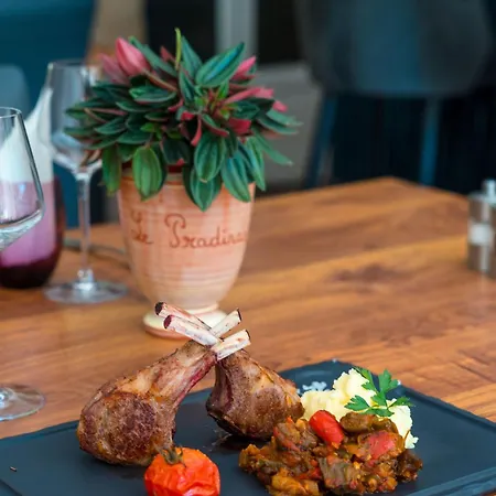 Logis Hotel Restaurant Le Pradinas 3* Андюз