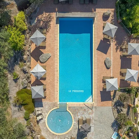 Отель Logis Hotel Restaurant Le Pradinas