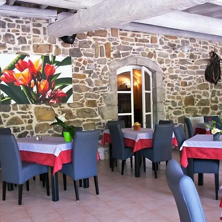 Отель Logis Hotel Restaurant Le Pradinas Андюз
