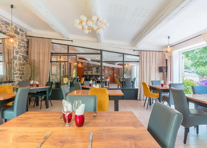Logis Hotel Restaurant Le Pradinas Андюз